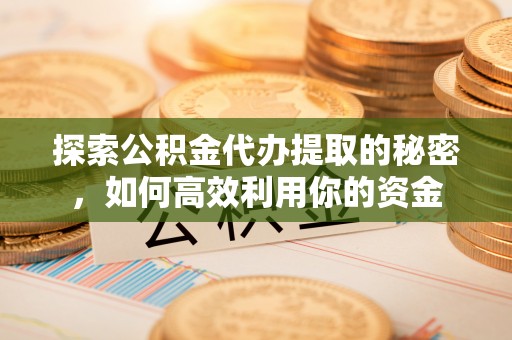 甘州探索公积金代办提取的秘密，如何高效利用你的资金