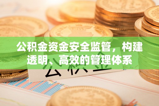 甘州公积金资金安全监管，构建透明、高效的管理体系