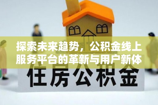甘州探索未来趋势，公积金线上服务平台的革新与用户新体验