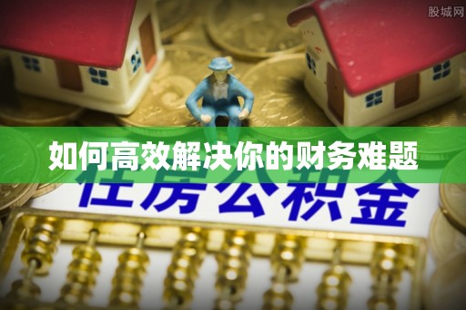 甘州如何高效解决你的财务难题