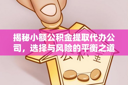 甘州揭秘小额公积金提取代办公司，选择与风险的平衡之道